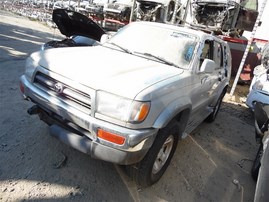 1998 TOYOTA 4RUNNER LIMITED SILVER 3.4 AT 4WD Z19818